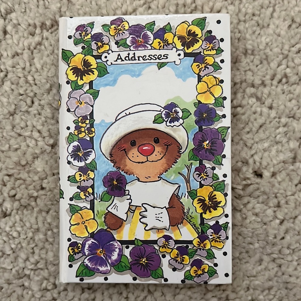 Brand new Suzy’s Zoo address book